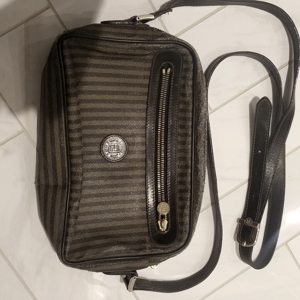 Fendi crossbody purse vintage authentic